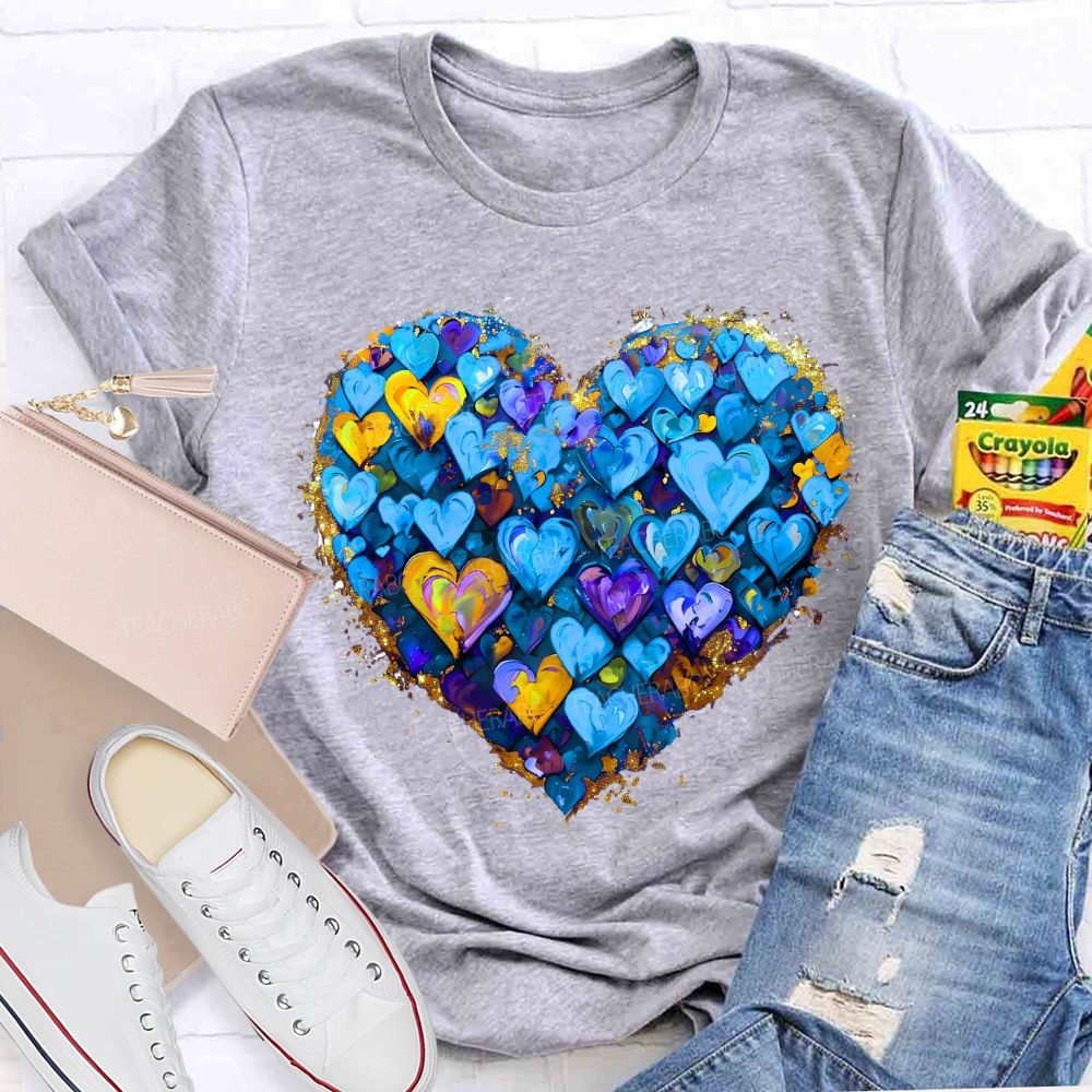 Down Syndrome Awareness Down Right Perfect Teacher T-shirt