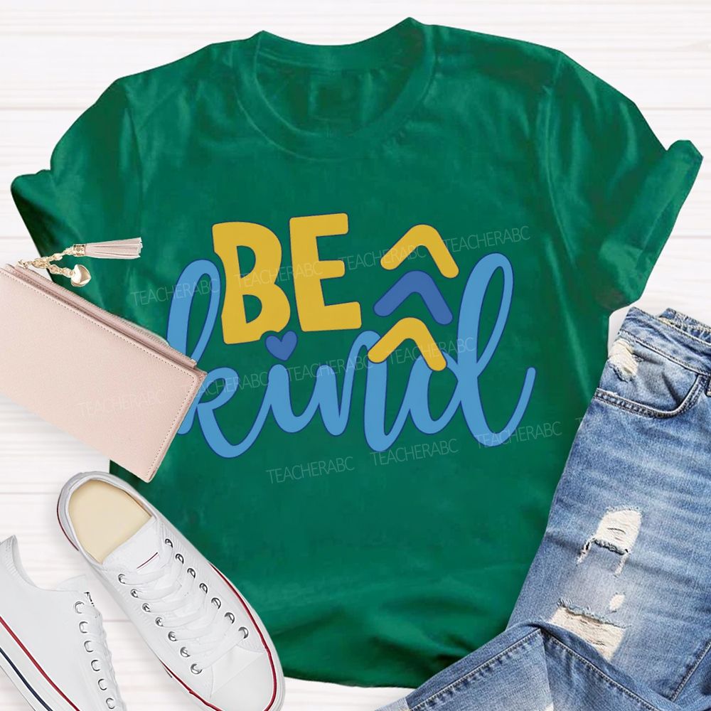 Be Kind Down Syndrome Acceptance Teacher T-shirt