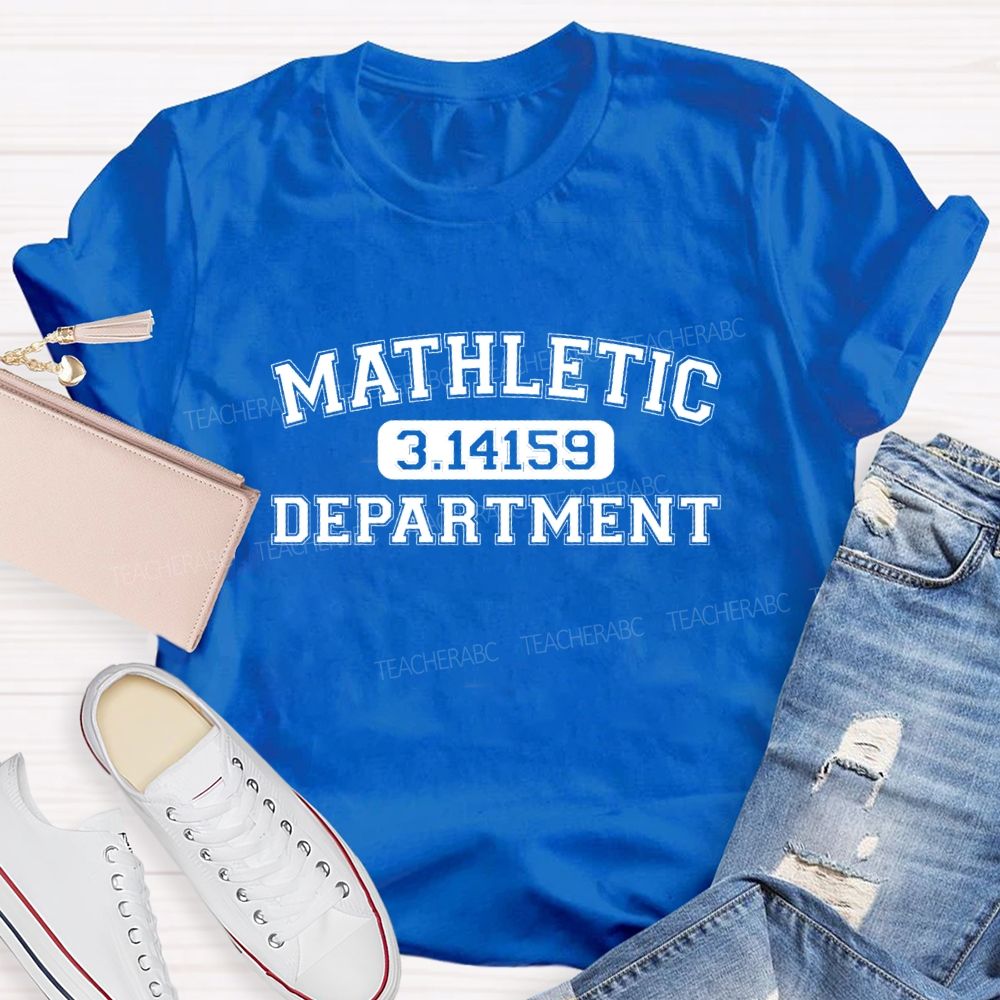Mathletic Department Math Teacher T-shirt
