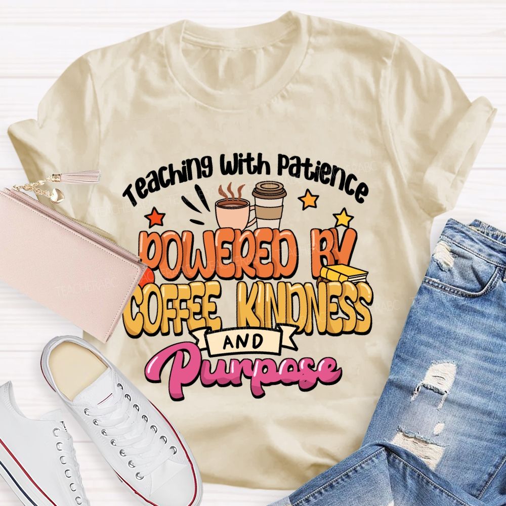 Teaching With Patience  Teacher T-shirt