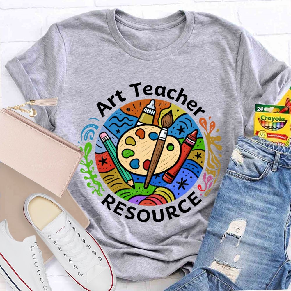 Art Teacher Resources Teacher T-shirt