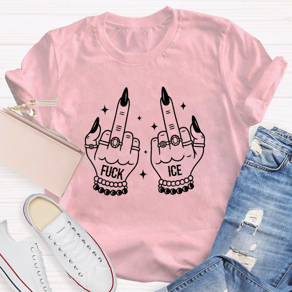 F*ck Ice Human Rights T-shirt