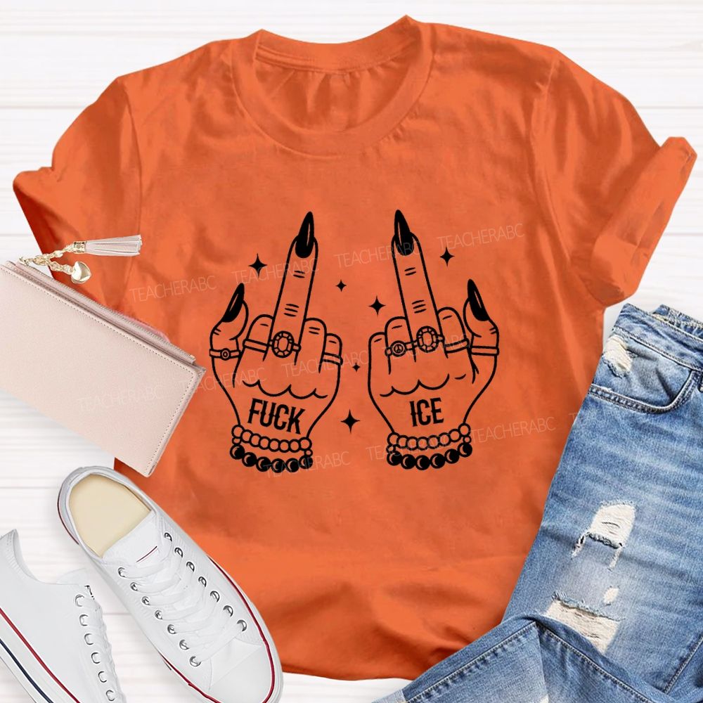 F*ck Ice Human Rights T-shirt