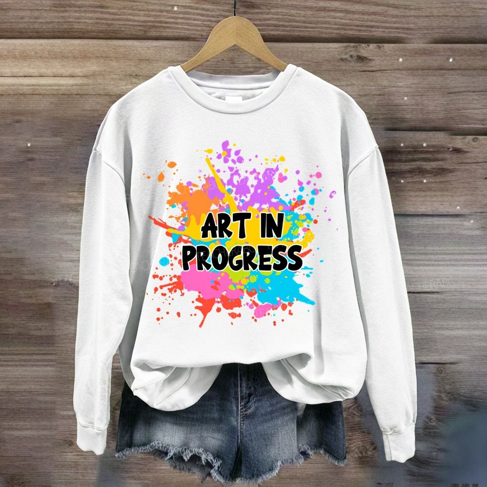 Art In Progress Sweatshirt