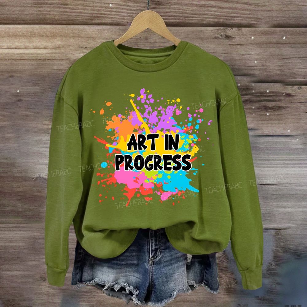 Art In Progress Sweatshirt