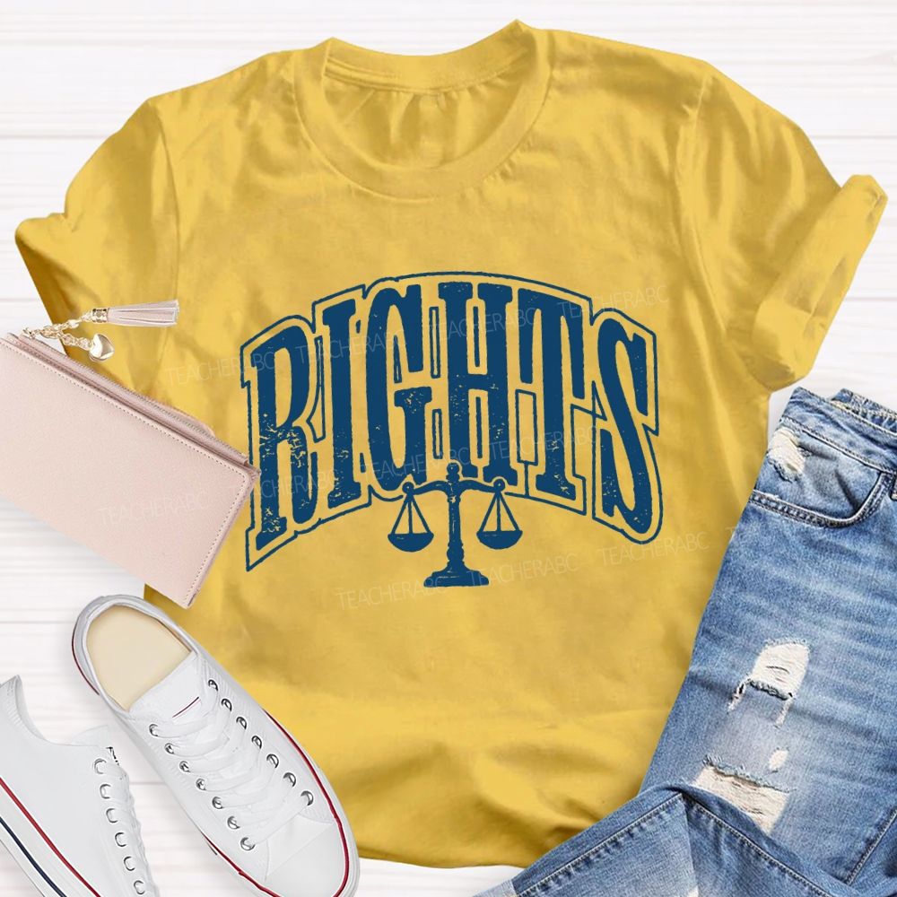 Civil Rights Enthusiast Social Justice Activist Teacher T-shirt