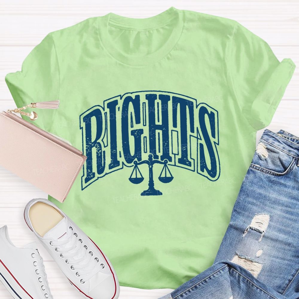 Civil Rights Enthusiast Social Justice Activist Teacher T-shirt