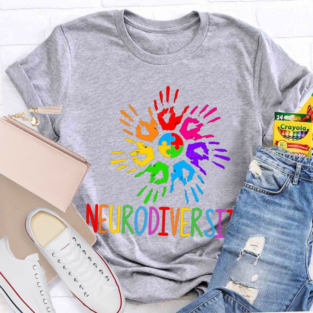 Embrace Neurodiversity Special Education Teacher T-shirt