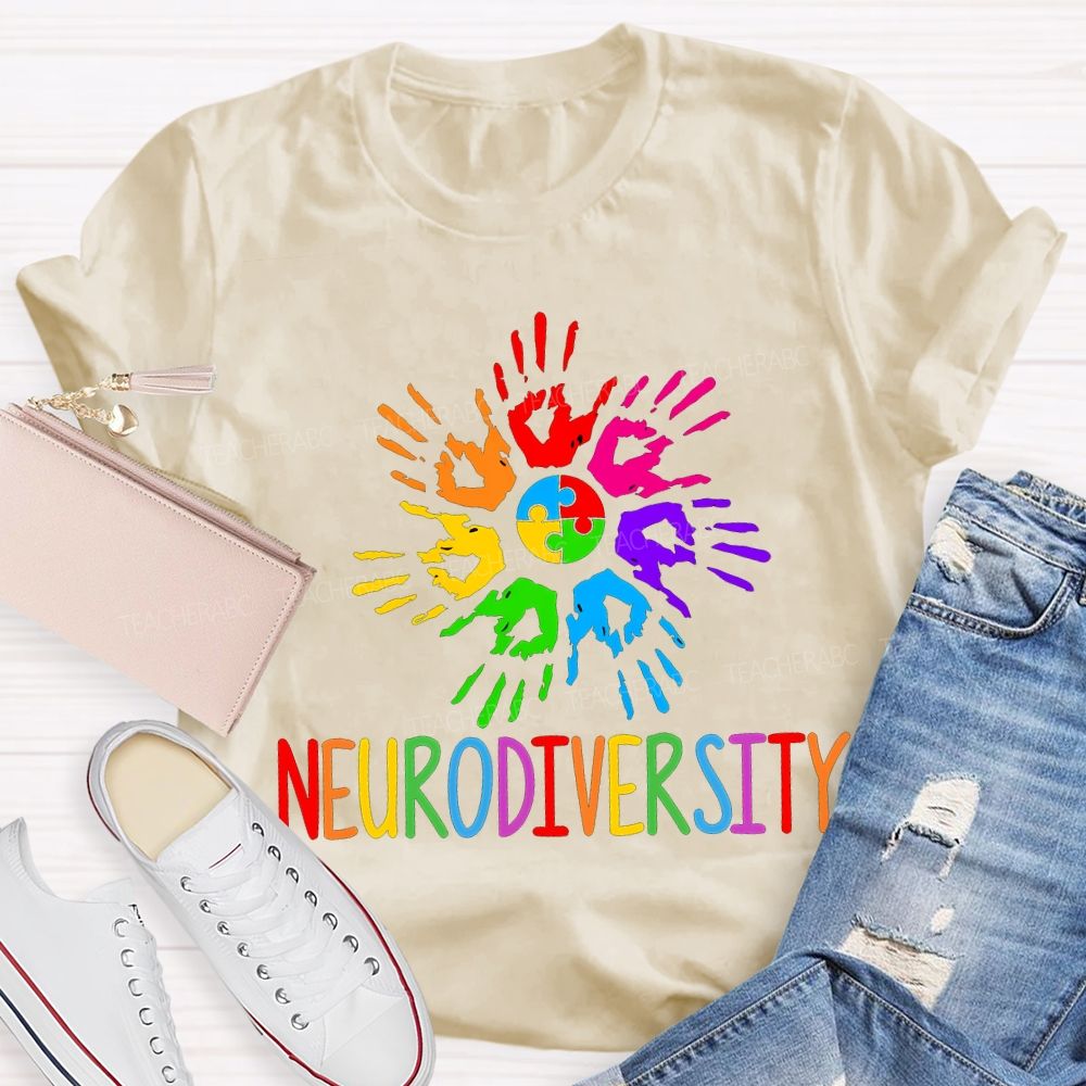 Embrace Neurodiversity Special Education Teacher T-shirt