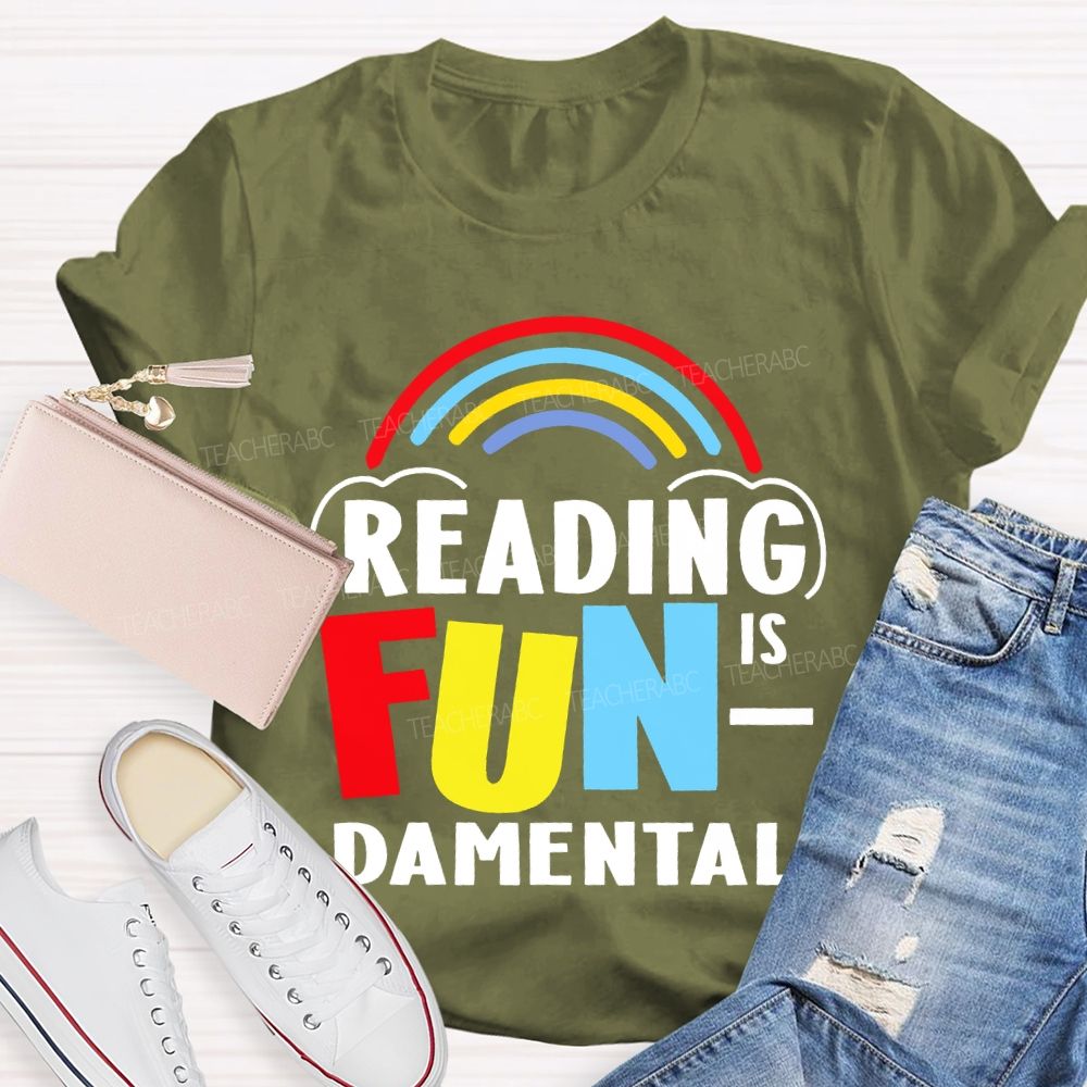 Reading Is Fundamental  Teacher T-shirt