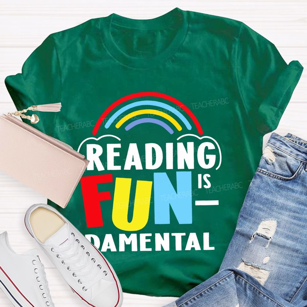 Reading Is Fundamental  Teacher T-shirt