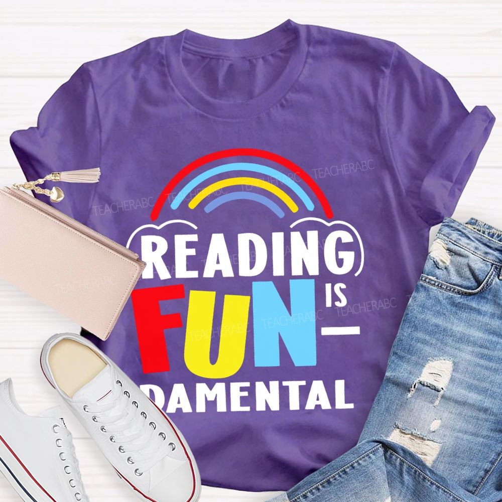 Reading Is Fundamental  Teacher T-shirt