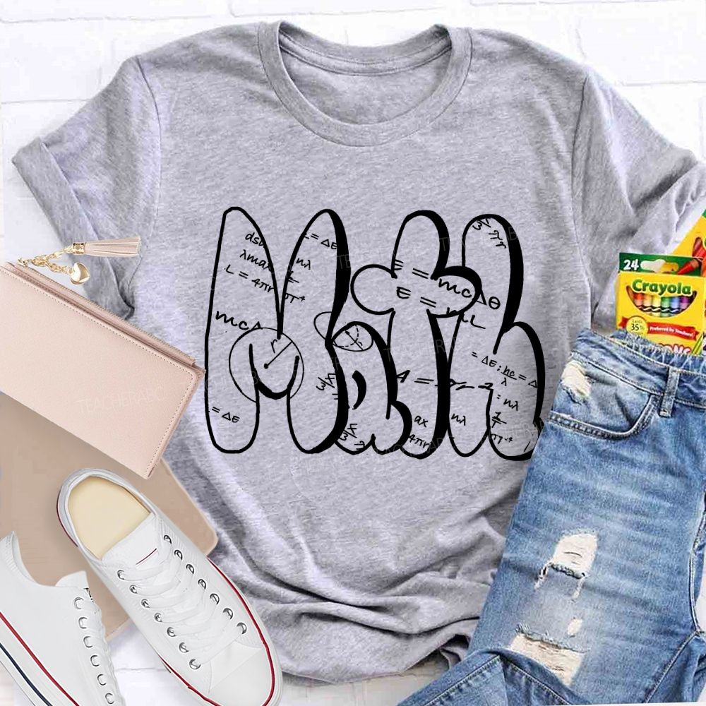 Mathematical Formula Math Teacher T-shirt