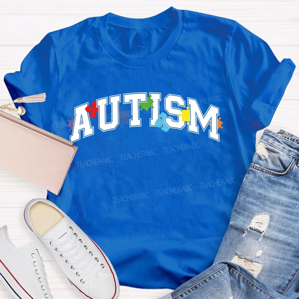Autism Awareness Special Education Teacher T-shirt