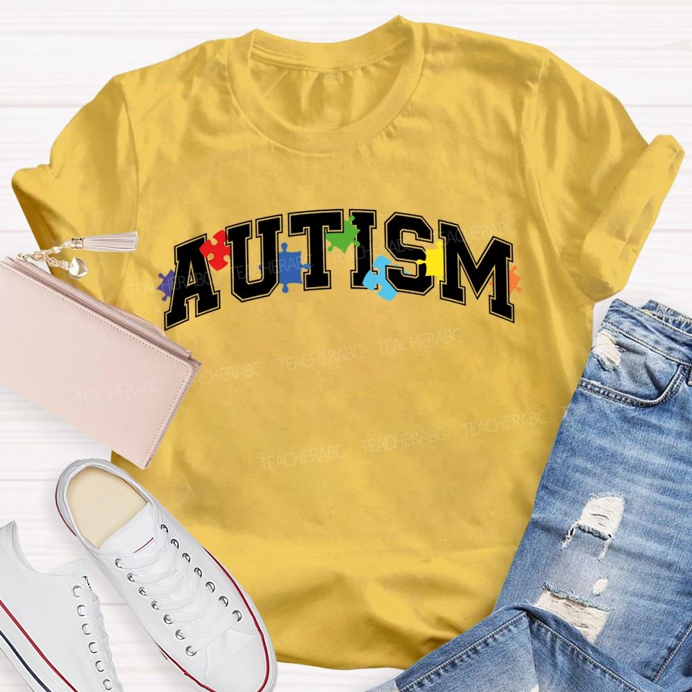 Autism Awareness Special Education Teacher T-shirt