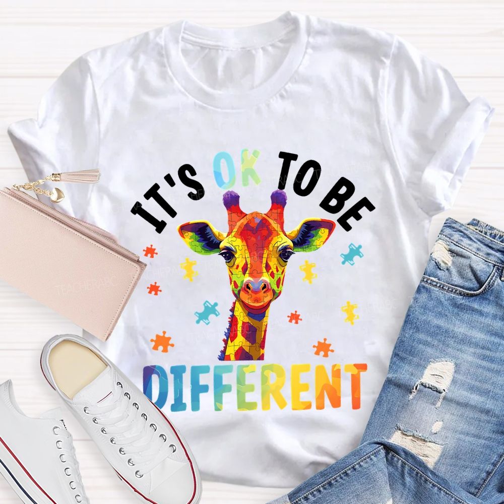 It'S Ok To Be Different Special Education T-shirt