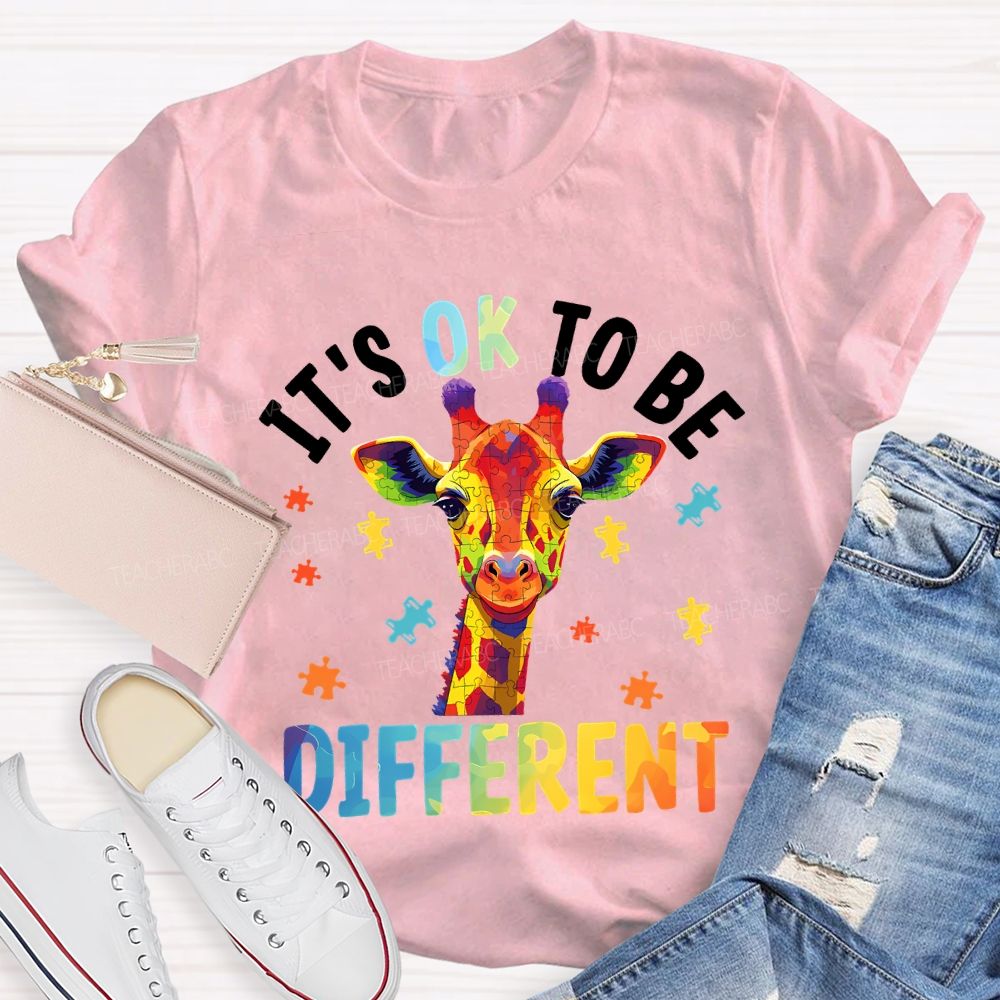 It'S Ok To Be Different Special Education T-shirt