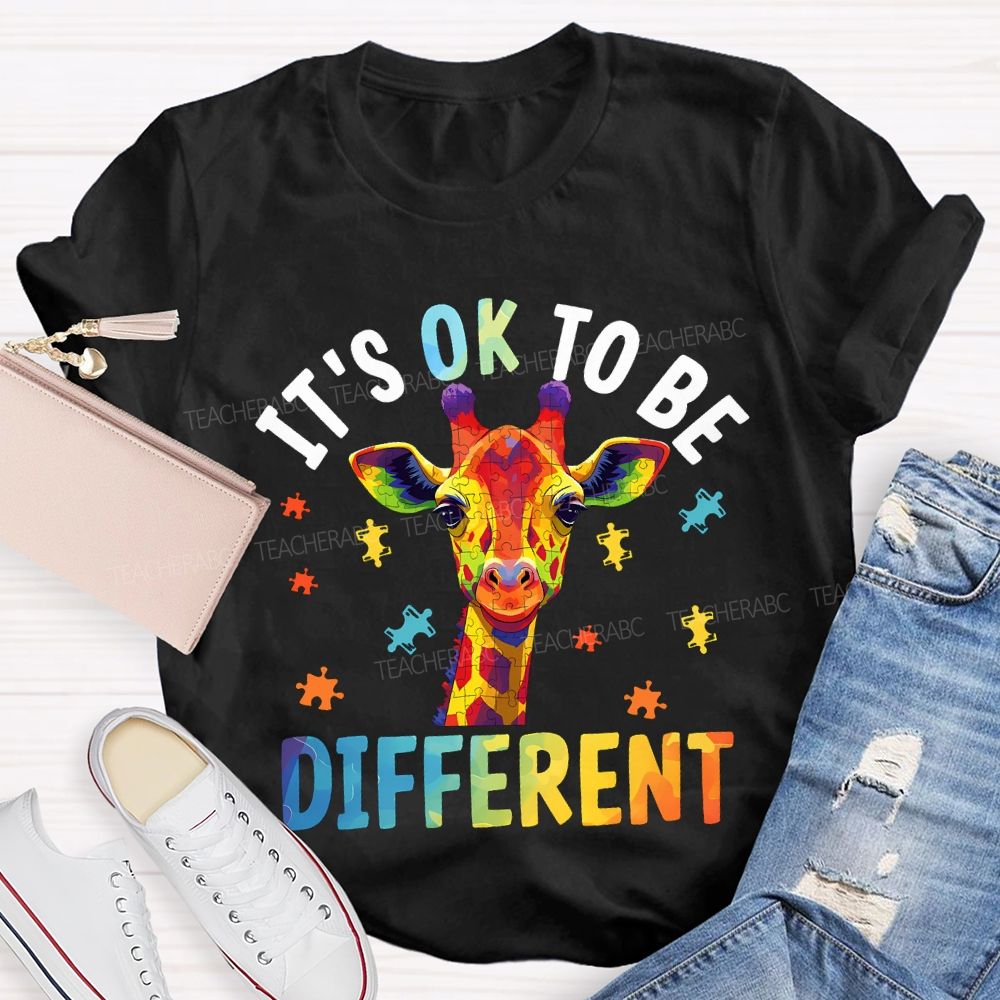 It'S Ok To Be Different Special Education T-shirt