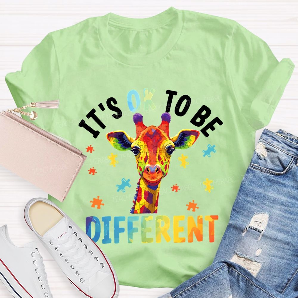 It'S Ok To Be Different Special Education T-shirt