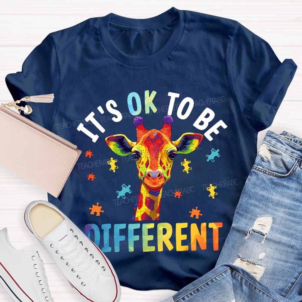 It'S Ok To Be Different Special Education T-shirt