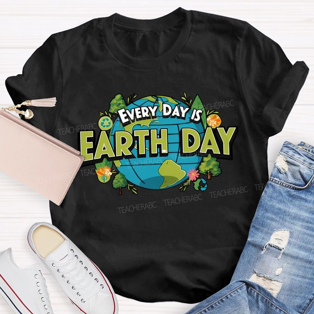 Earth Day Every Day Protect The Environment T-shirt