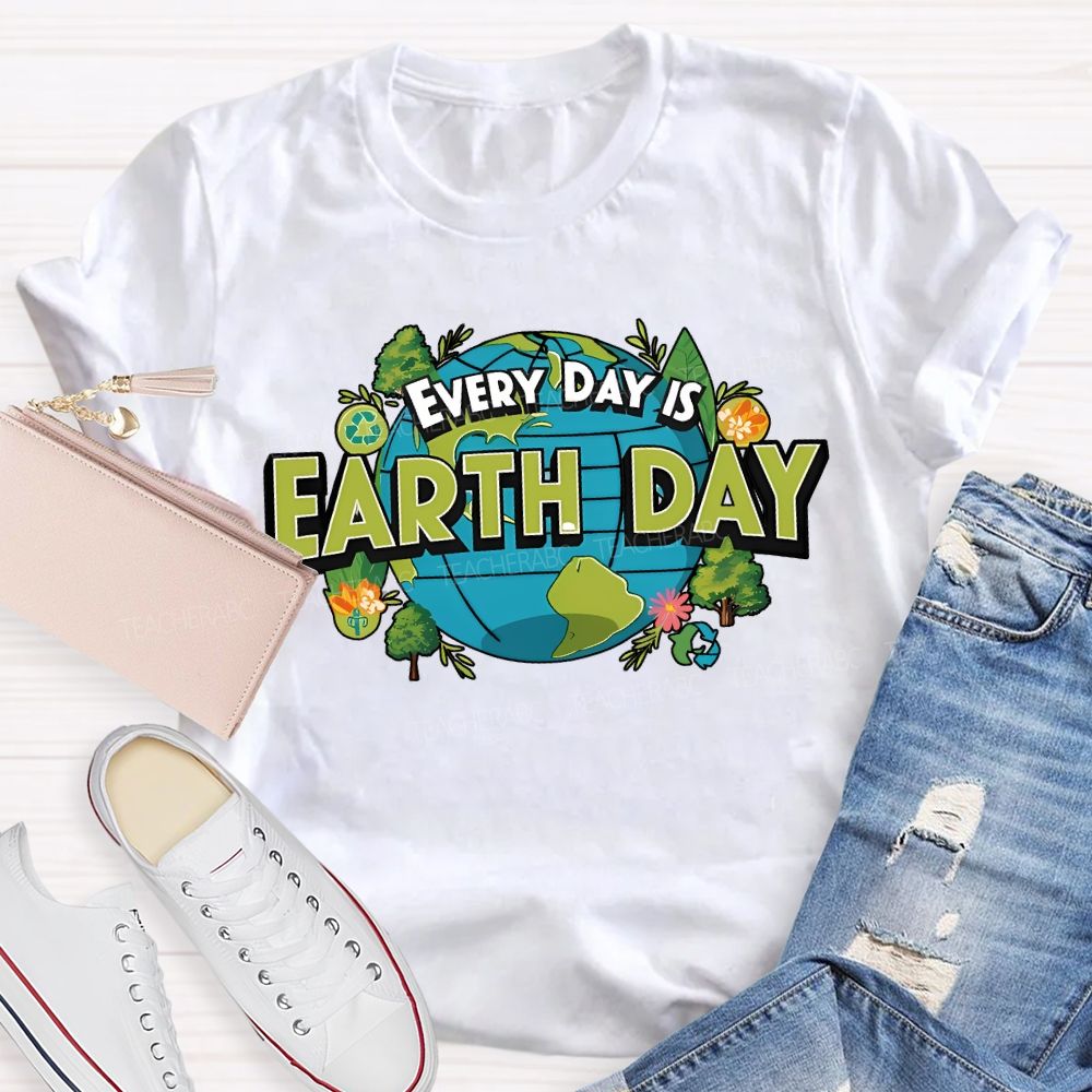 Earth Day Every Day Protect The Environment T-shirt