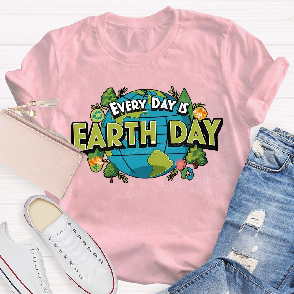 Earth Day Every Day Protect The Environment T-shirt