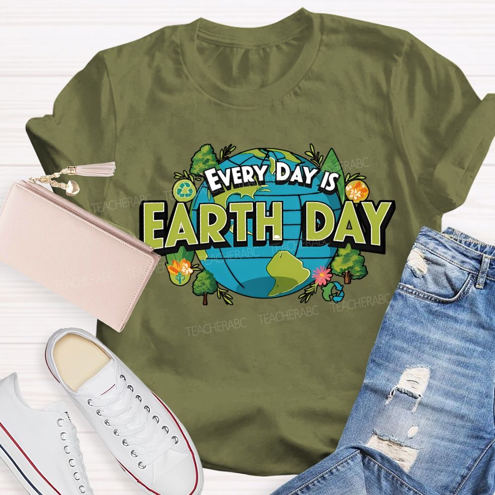 Earth Day Every Day Protect The Environment T-shirt