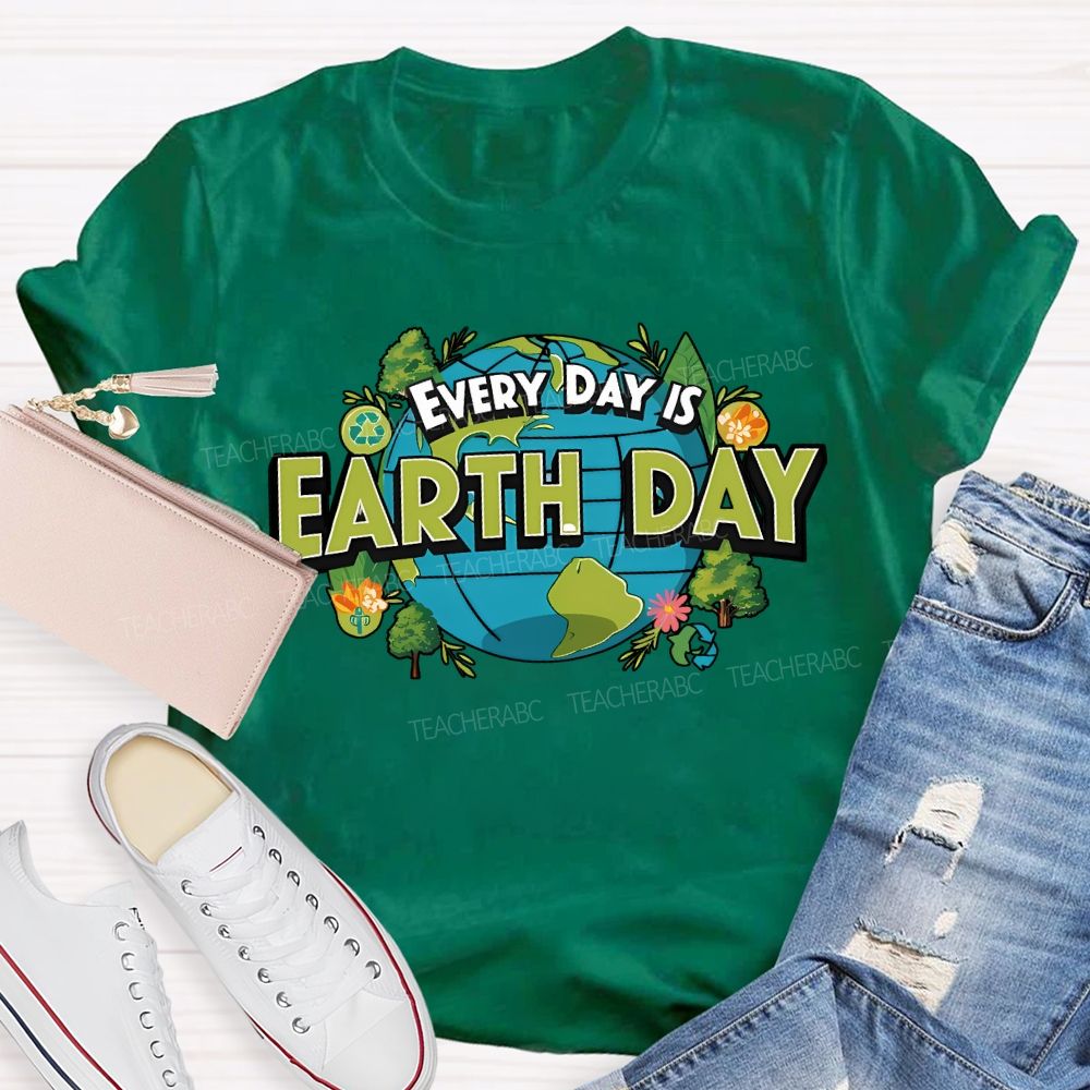 Earth Day Every Day Protect The Environment T-shirt