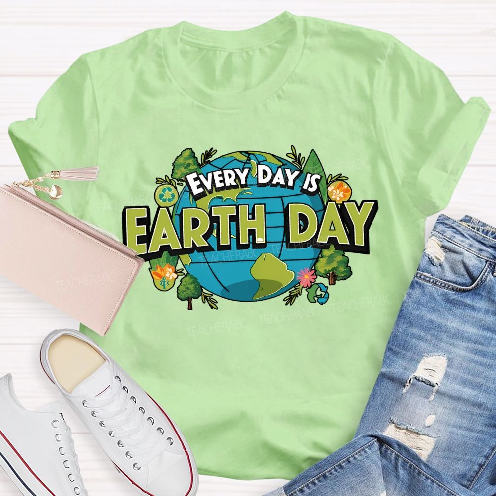 Earth Day Every Day Protect The Environment T-shirt
