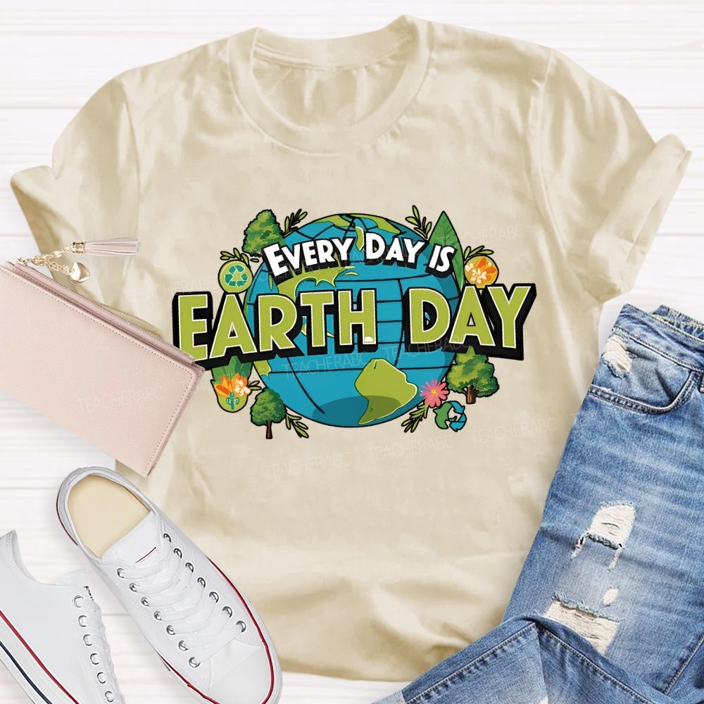 Earth Day Every Day Protect The Environment T-shirt