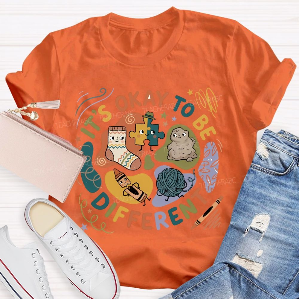 It'S Okay To Be Different Special Education T-shirt