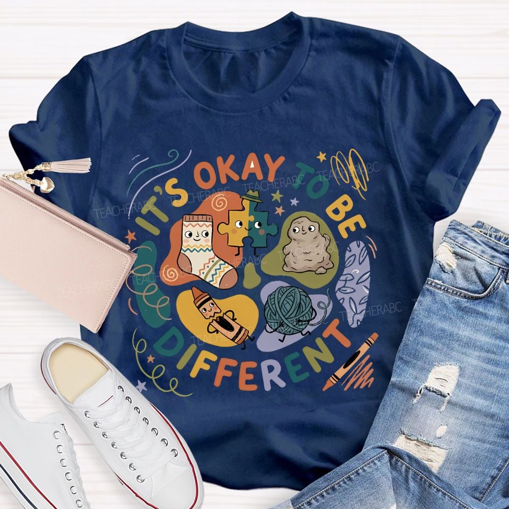 It'S Okay To Be Different Special Education T-shirt