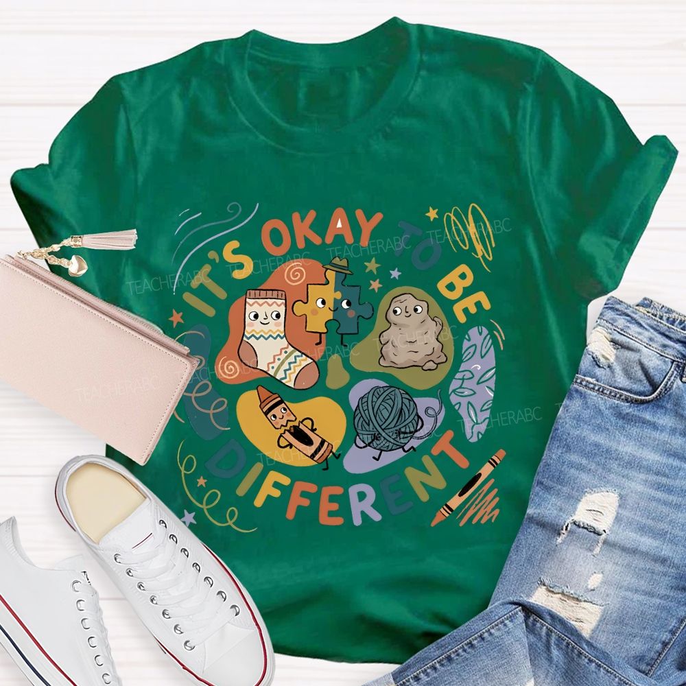 It'S Okay To Be Different Special Education T-shirt