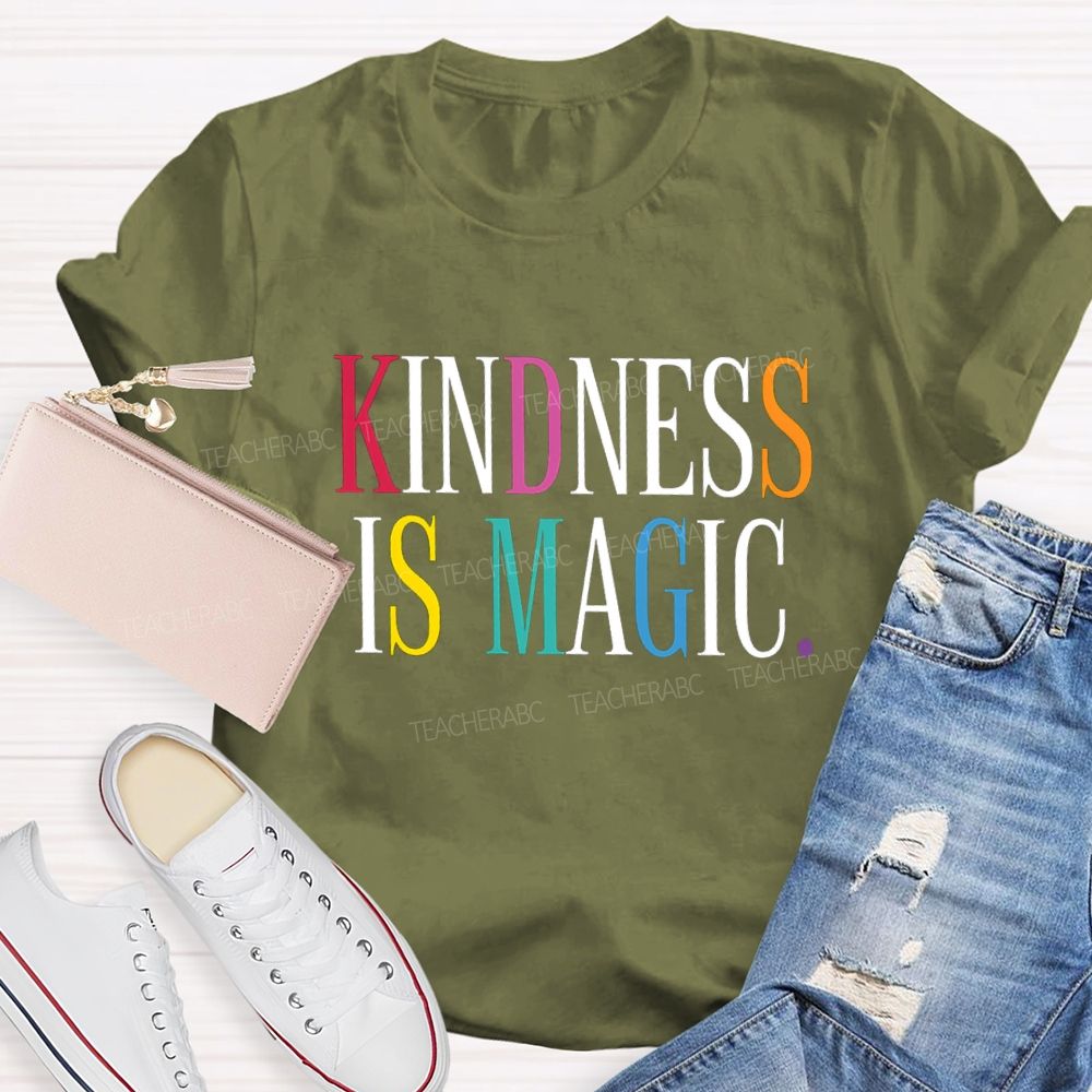 Kindness Is Magic Teacher T-shirt