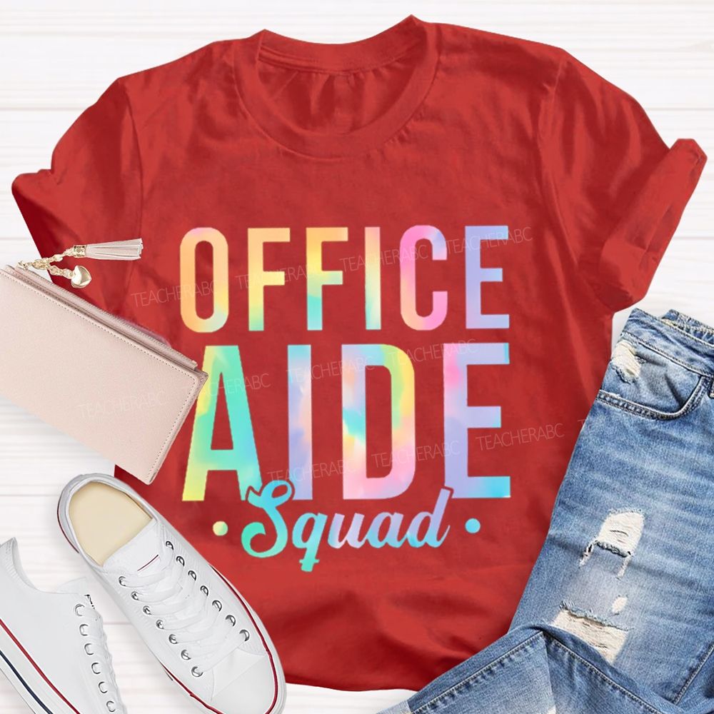 Office Aide Squad  Teacher T-shirt