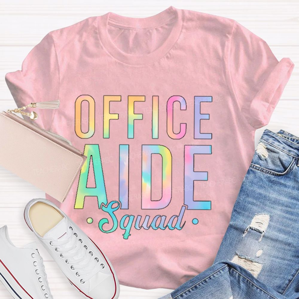 Office Aide Squad  Teacher T-shirt