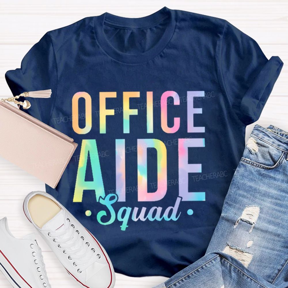 Office Aide Squad  Teacher T-shirt