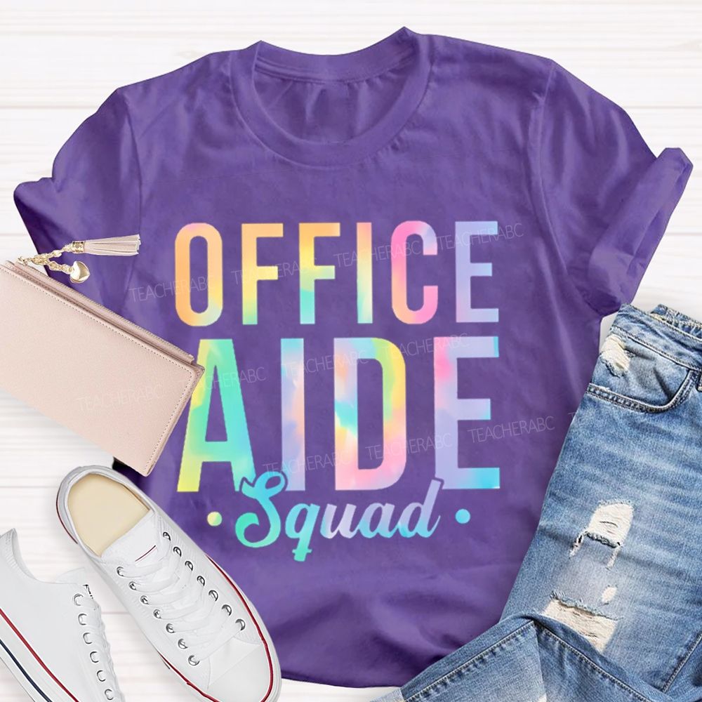 Office Aide Squad  Teacher T-shirt