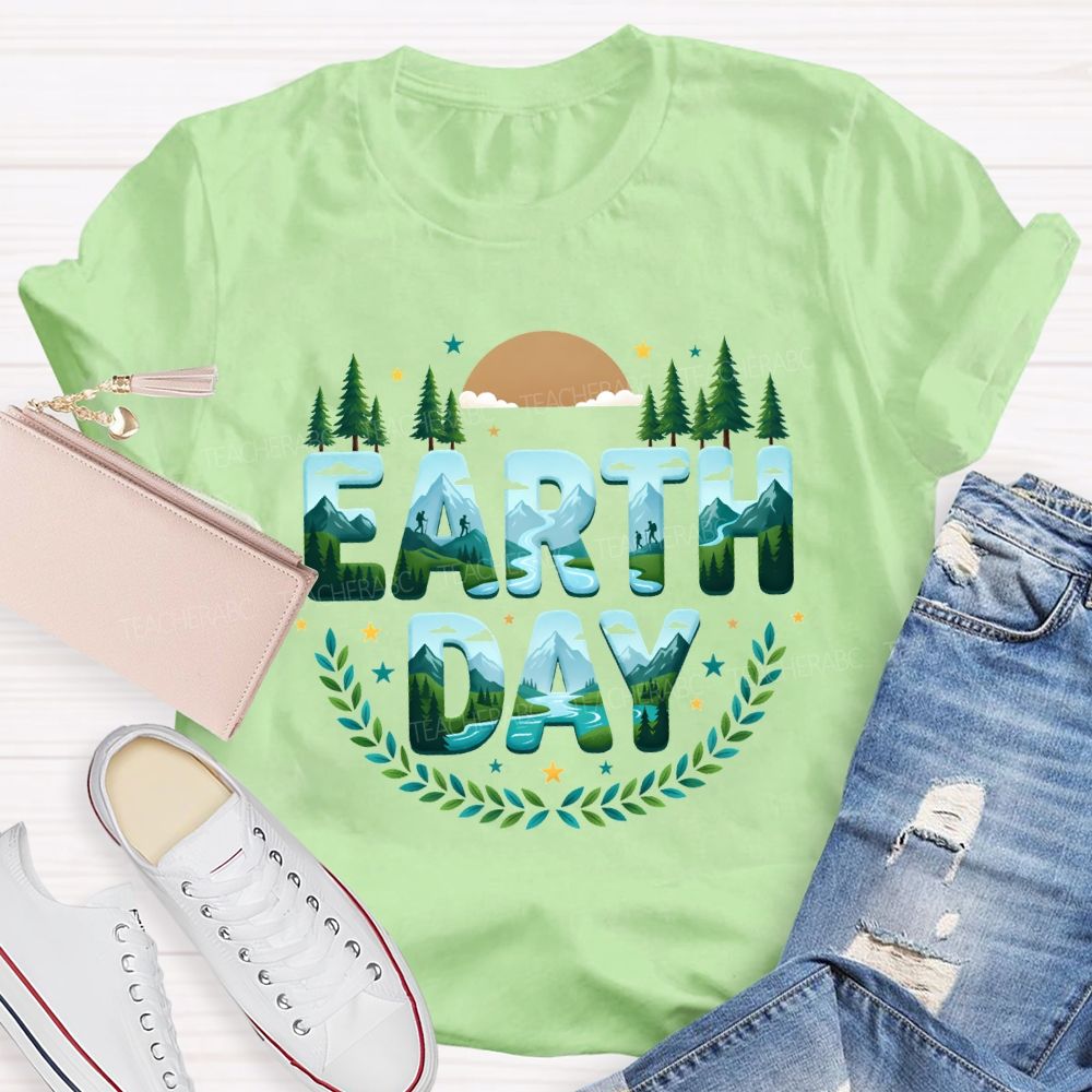 Earth Day Plant Trees Teacher T-shirt