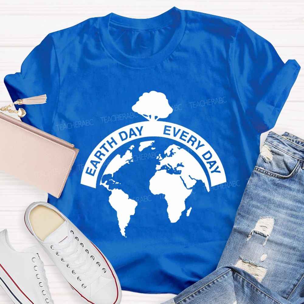 Earth Day Every Day Protect Our Planet Earth T-shirt