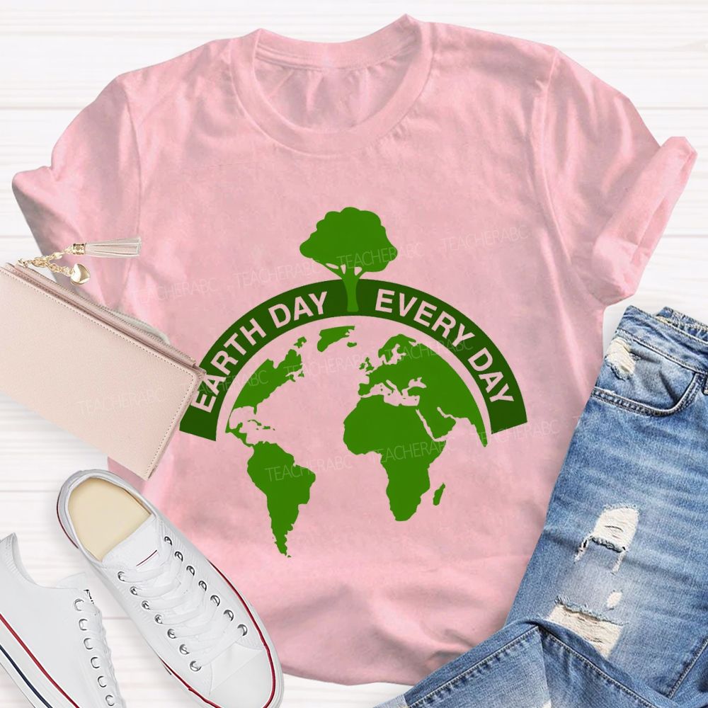 Earth Day Every Day Protect Our Planet Earth T-shirt