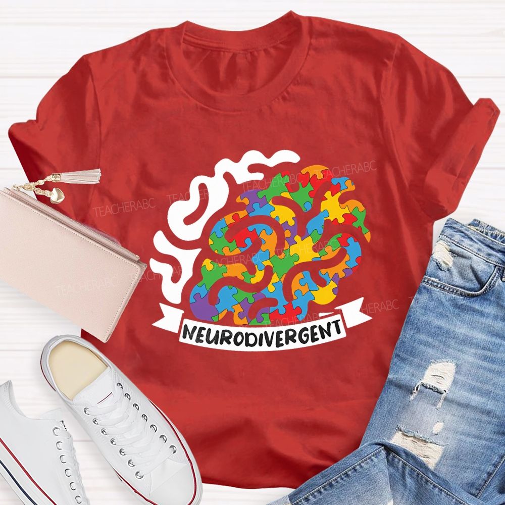 Neurodiversite Special Education Teacher T-shirt