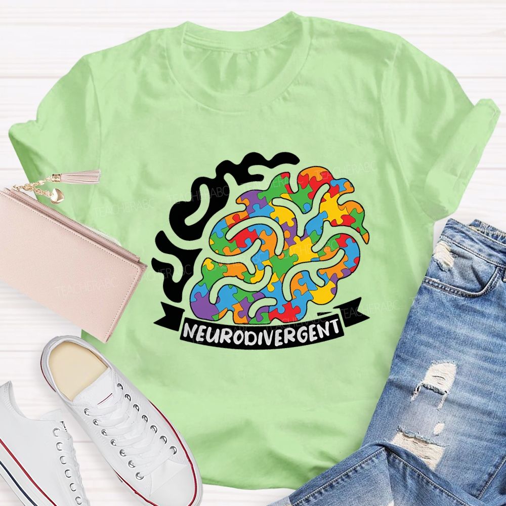 Neurodiversite Special Education Teacher T-shirt