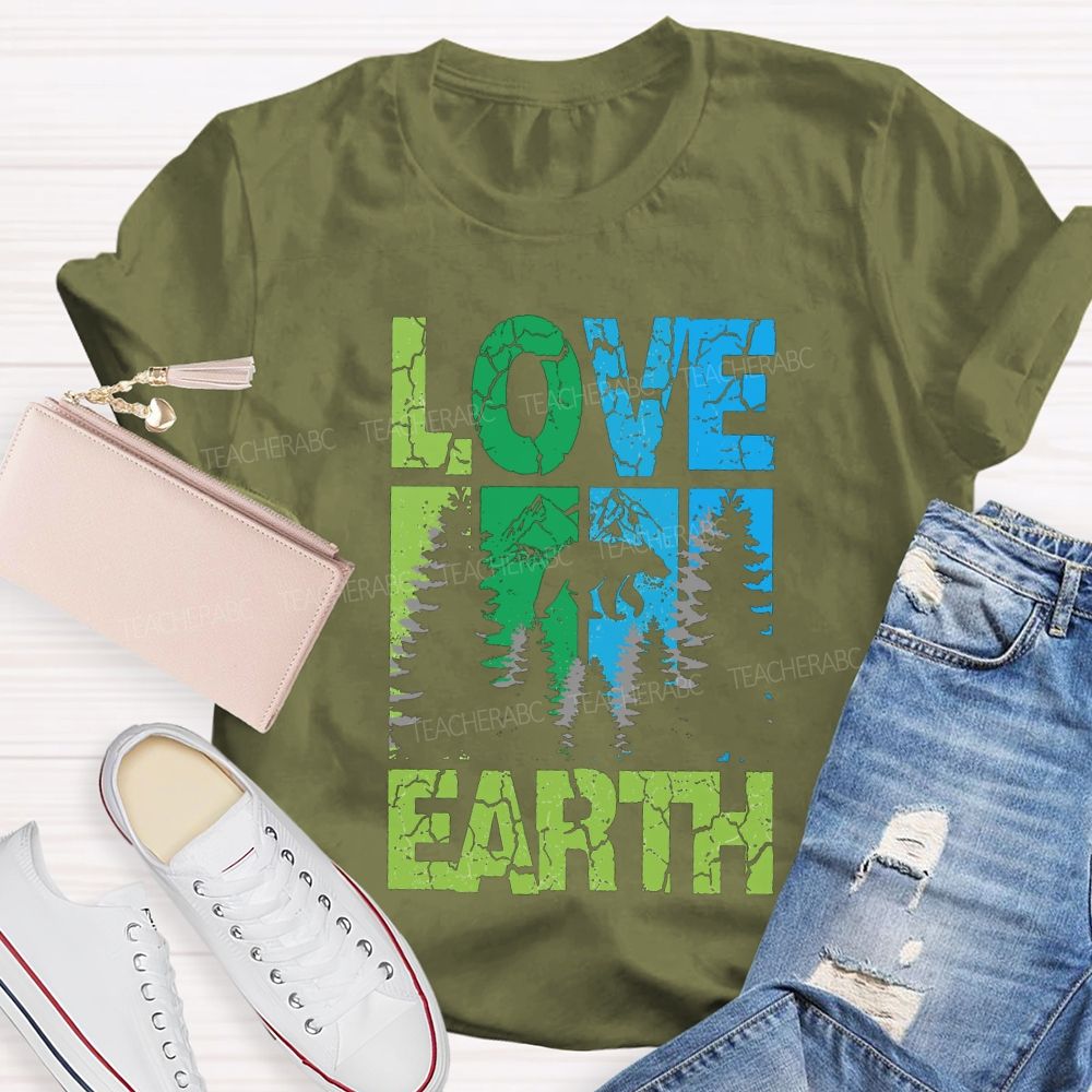Love Earth Protect Trees T-shirt