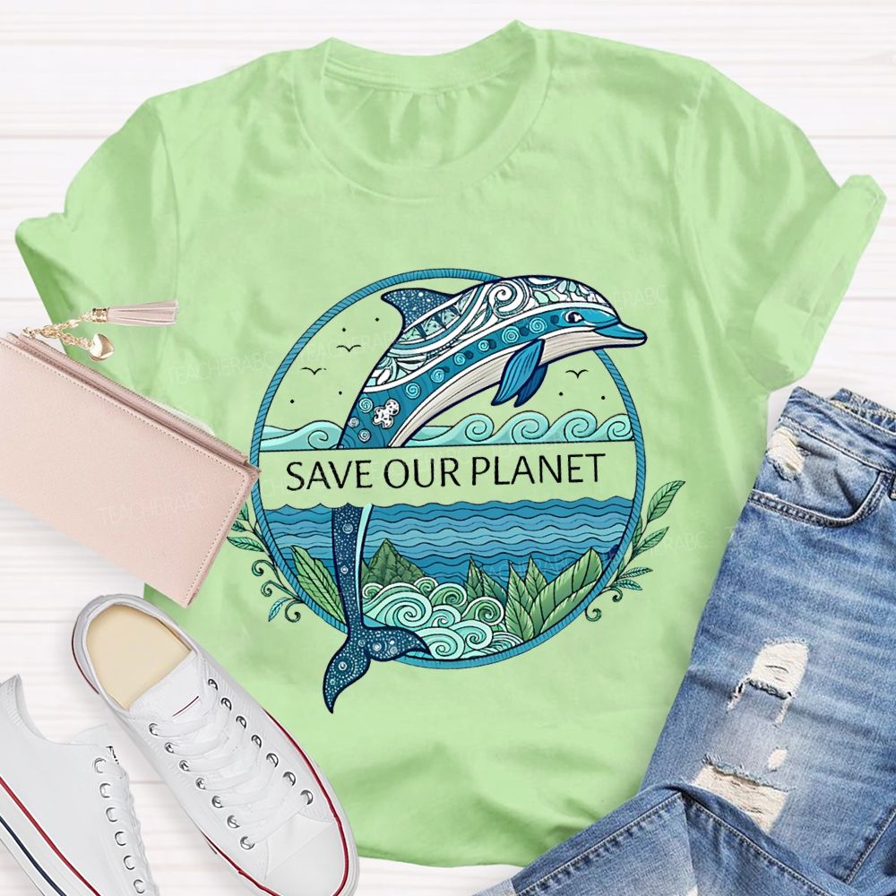 Save Our Planet Earth Day T-shirt
