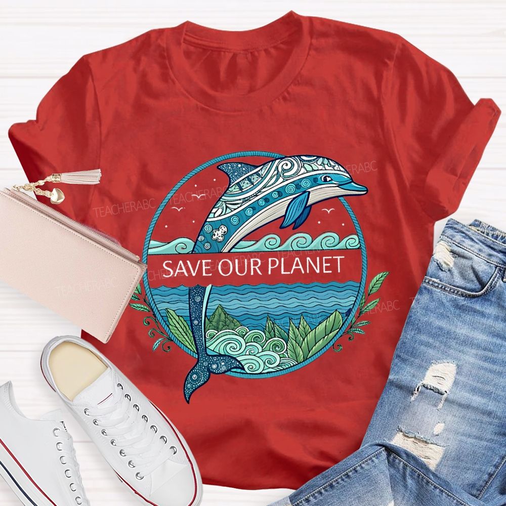Save Our Planet Earth Day T-shirt