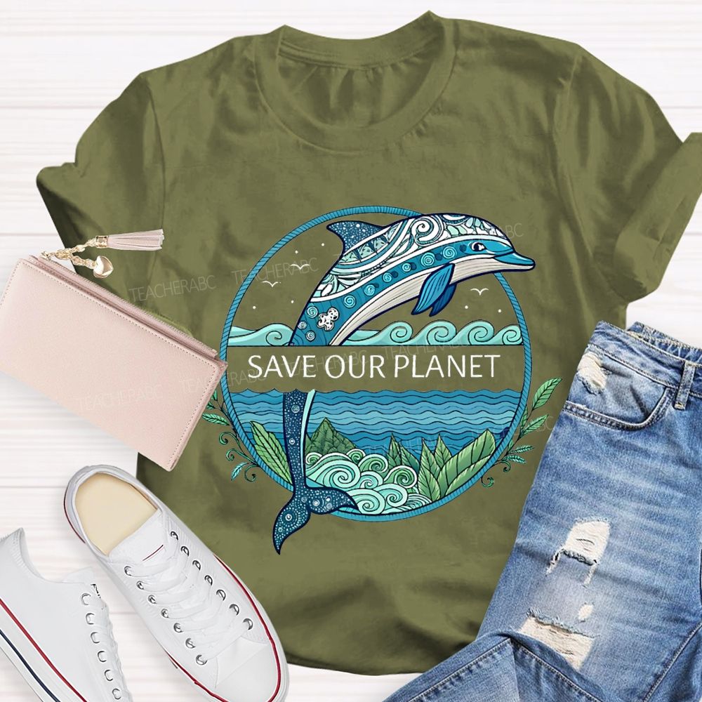 Save Our Planet Earth Day T-shirt