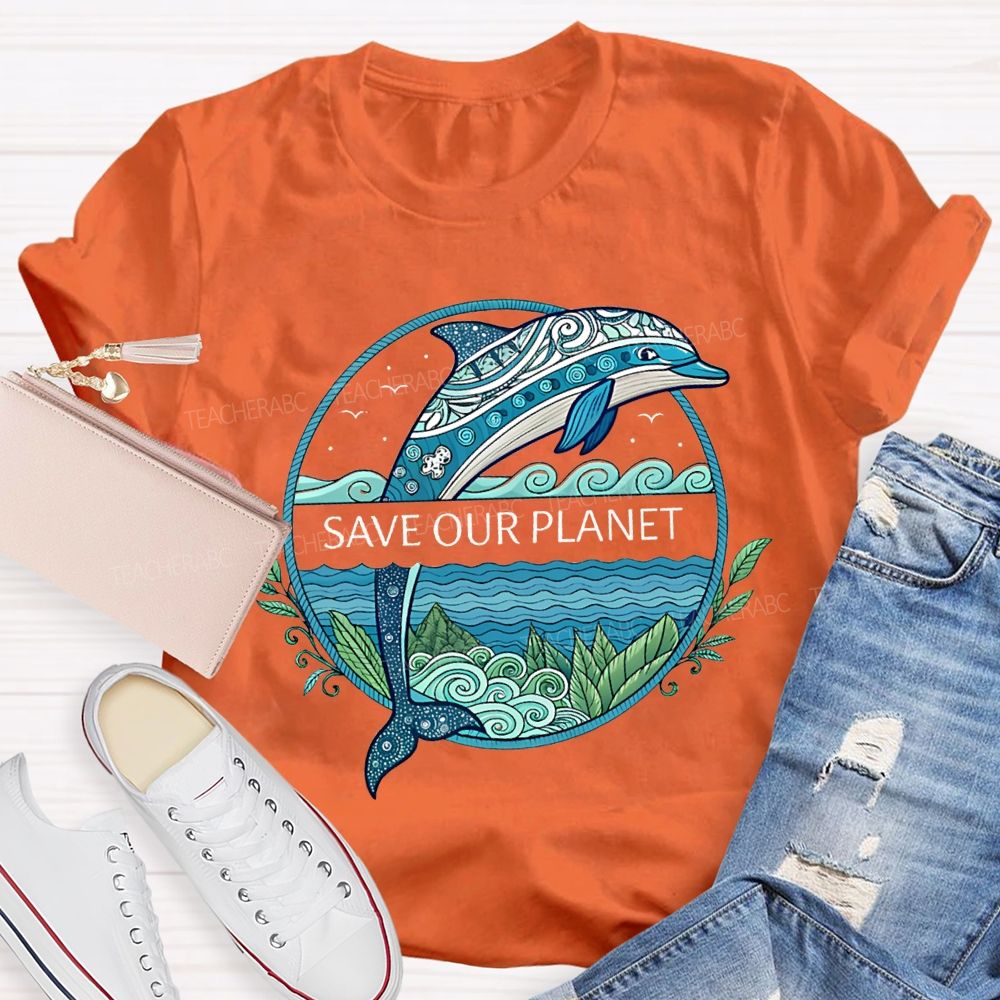Save Our Planet Earth Day T-shirt