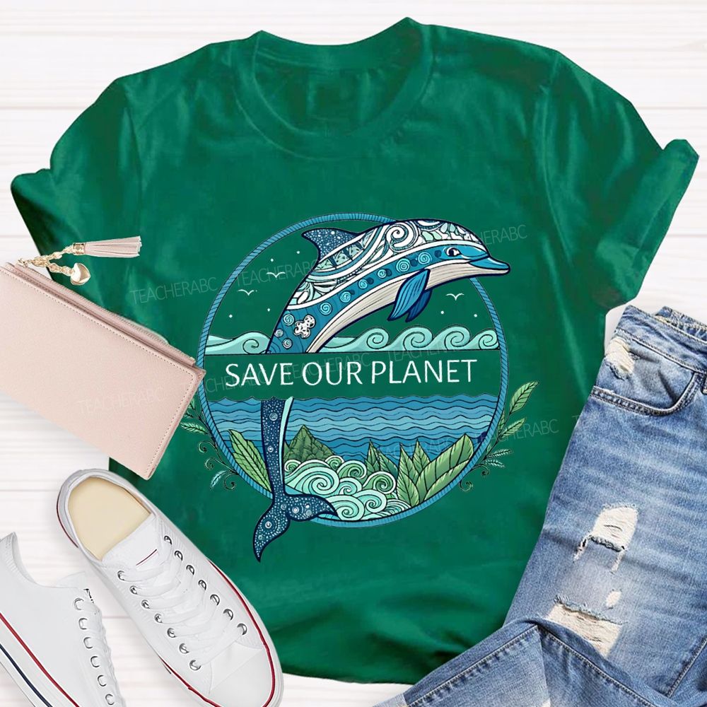 Save Our Planet Earth Day T-shirt
